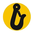 Haaksymbool rolstoelbevestiging